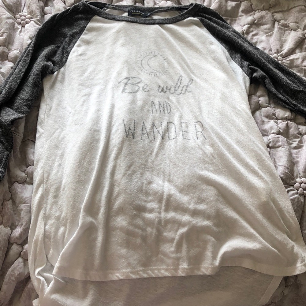 Be wild and wander tee
